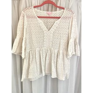 Lace Lilly Pulitzer top